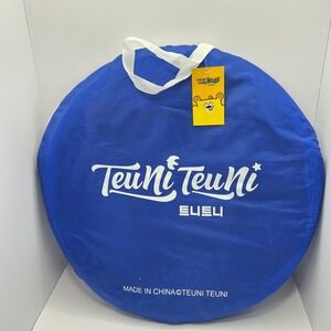 Teuni Teuni Blue Pop Up Play Tunnel Kids Toddler Kiki Monkey Toy Korean TuniTuni